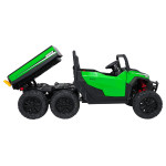 Elektrické autíčko Farmer Truck X-POWER - dvojmiestne, zelené